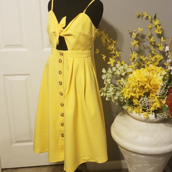 Forever 21 Dresses & Skirts - Yellow maxi